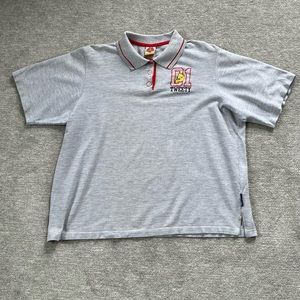 Vintage Warner Bros. Looney Tunes Tweety Y2K Polo Shirt